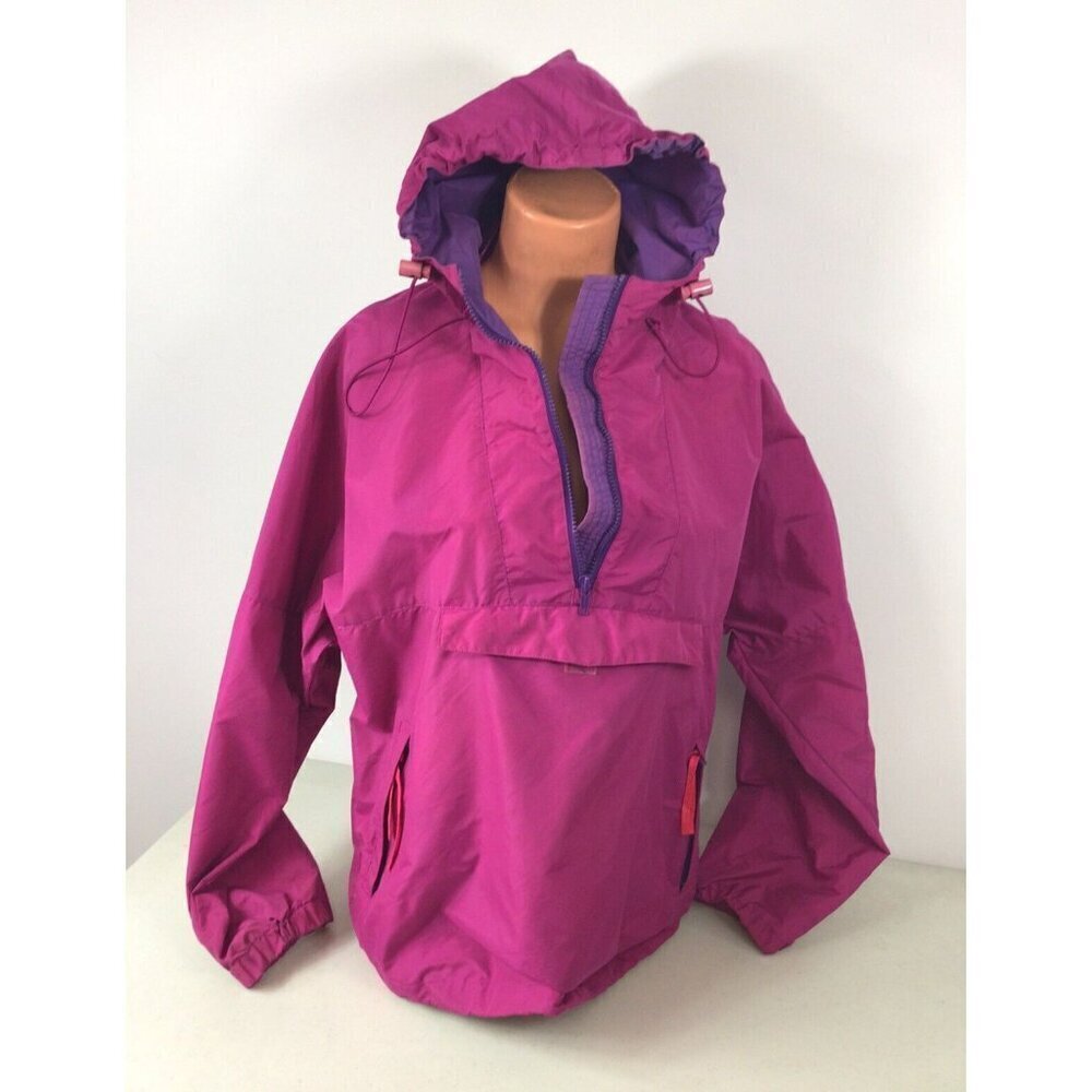 EMS Pink Jacket Windbreaker Womens Large